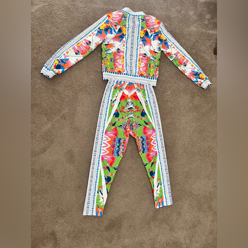 Colorful Patterned Two-Piece Set - image 2